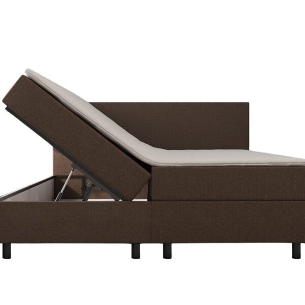 Mörgenn Opberg Boxspring Bruin 140x200