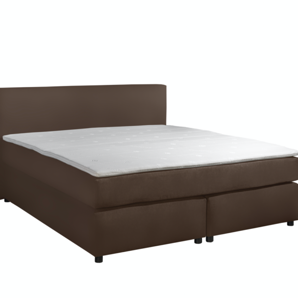 Mörgenn Boxspring Parga - Lederlook - Complete set - 160x210