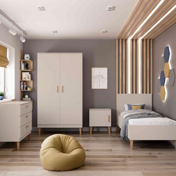 Peuterbed Kubi - Cashmere